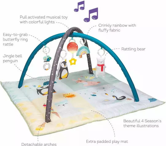 Taf Toys North Pole 4 Seasons Activity Gym for 3+ Months