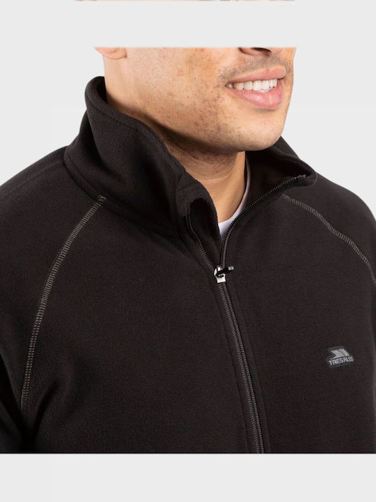 Ανδρική Ζακέτα Fleece Μαύρη
