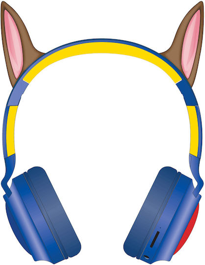 Lexibook Paw Patrol Wireless / Wired On Ear Headphones with 100 hours of Operation Blue