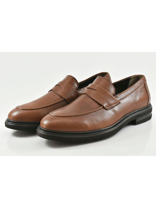 Softies Men's Moccasins Tabac Brown