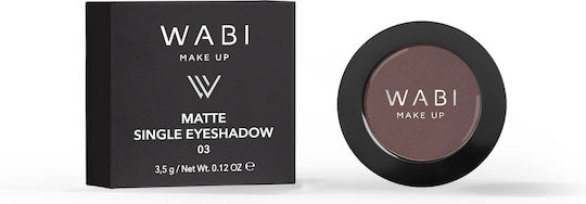 Wabi Beauty Σκιά Ματιών Matte σε Στερεή Μορφή 03 Matte 5ml