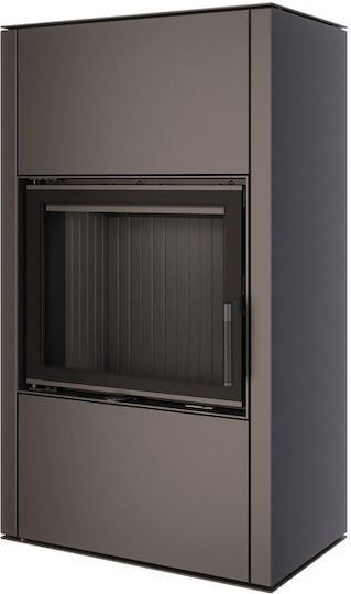 Saven Vatra XXL Κεραμική Ξυλόσομπα 10.2kW White