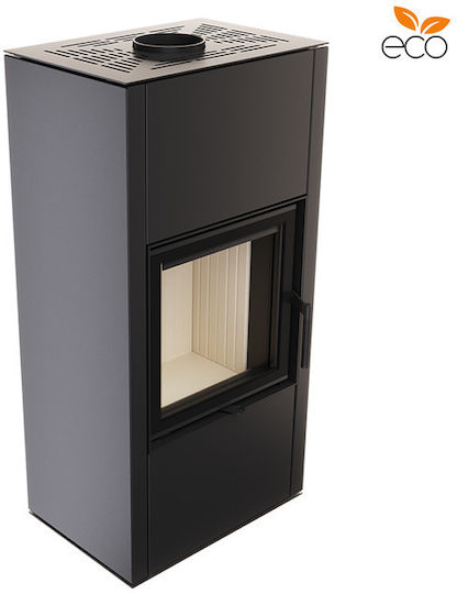 Saven Vatra XL Ceramică Soba pe lemne 8.4kW White