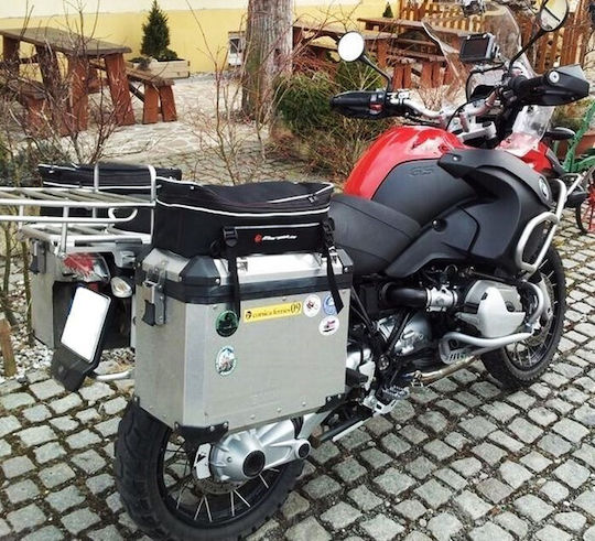 Marselus Motorcycle Saddle Side Bag 18lt in Black Colour
