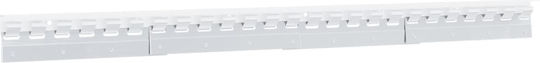 vidaXL Плочка На закрито Матов 28x4см Silver
