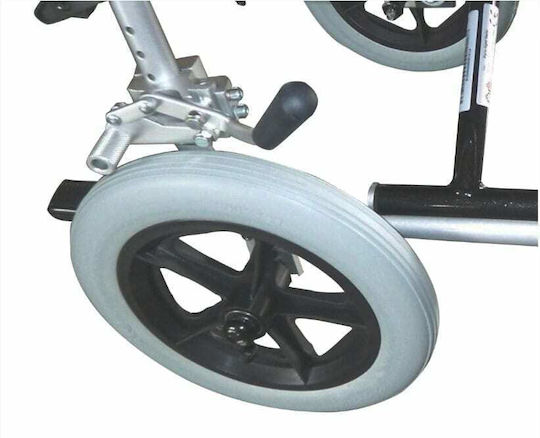 Bischoff & Bischoff Deluxe S-eco 300 Wheelchair Folding Simple Type 43cm 9607 Grey
