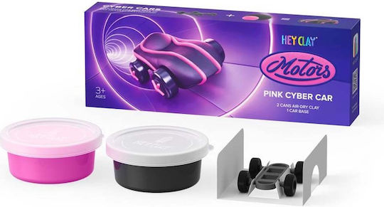 Hey Clay Pink Cyber Car Children's Clay Pink