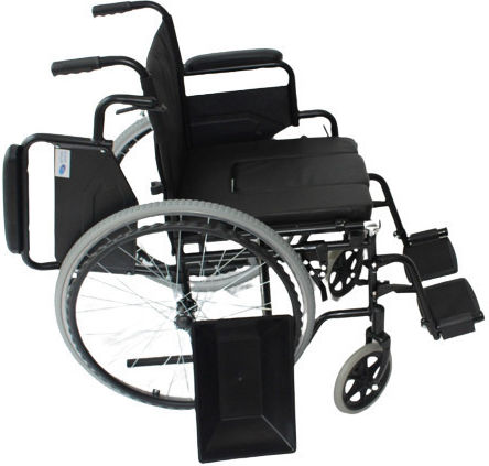 Brother Medical Αναπηρικό Αμαξίδιο Πτυσσόμενο 60cm BME4617B-WC Μαύρο