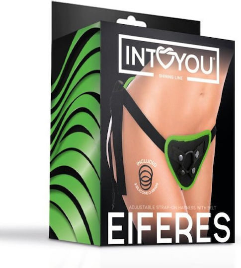 Eiferes Glow In Dark Adjustable Strap-on Harness