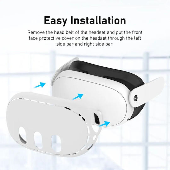 Vortex Virtual Reality VR Cover για Meta Quest 3 σε Γκρι χρώμα