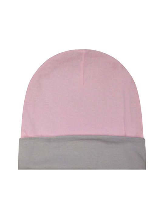 Kids Beanie Knitted Purple