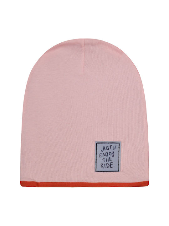 Kids Beanie Knitted Orange