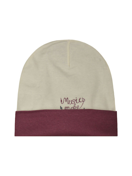 Kids Beanie Knitted Orange