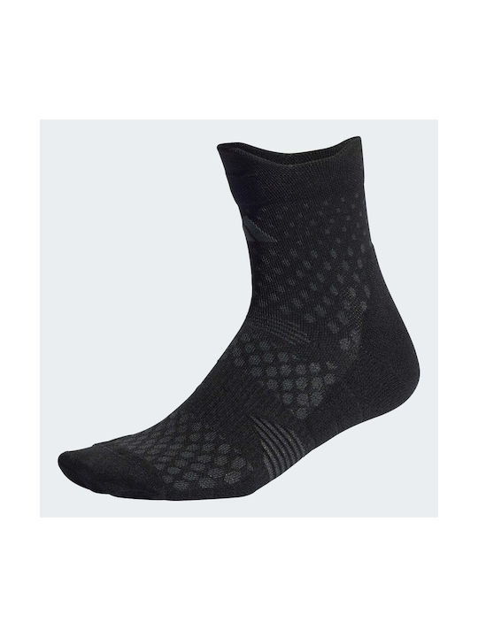 adidas Running Socks Black 1 Pair