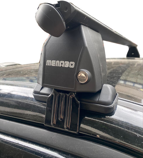 Menabo (with Roof Rack Legs) Silver