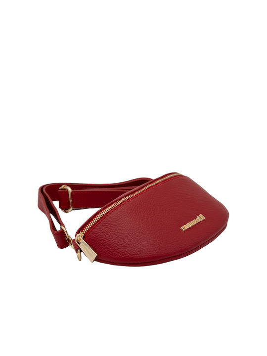 Ramazotti Camilia Leather Women's Bag Red