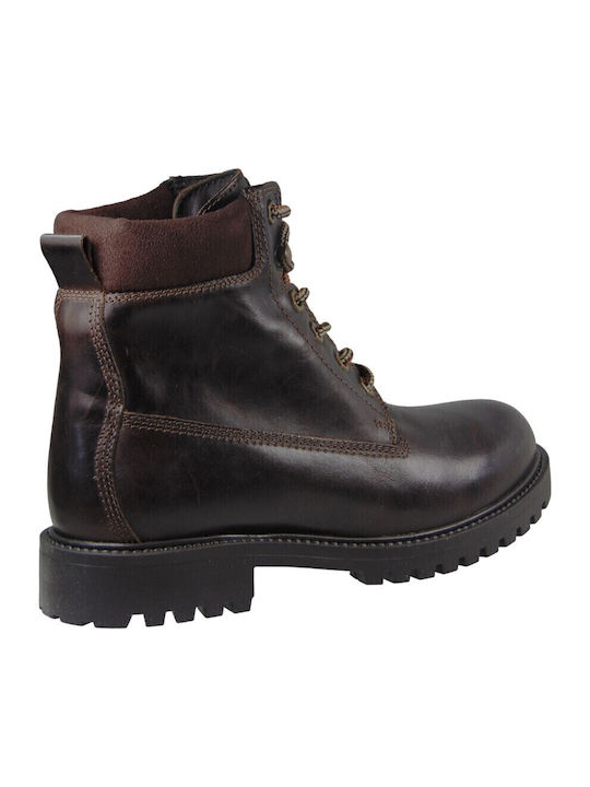 Leder Herrenstiefel Braun