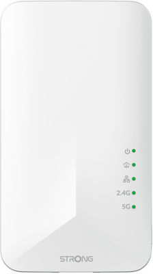 Strong Powerline Wi-Fi 1000 kit Διπλού Kit για Ασύρματη Σύνδεση Wi‑Fi 5 με Passthrough Πρίζα και Θύρα Gigabit Ethernet