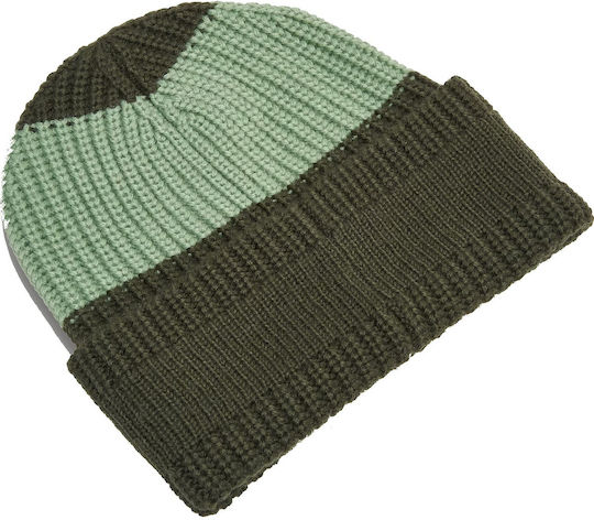 Beanie Unisex Σκούφος Πλεκτός σε Πράσινο χρώμα