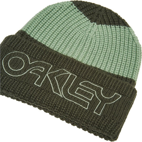 Beanie Unisex Σκούφος Πλεκτός σε Πράσινο χρώμα