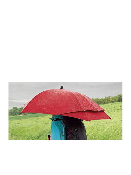Euroschirm Regenschirm Kompakt Rot