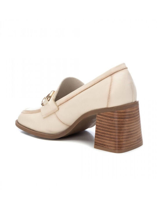 Carmela Footwear Beige Medium Heels