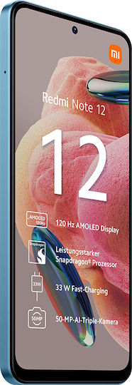 Xiaomi Redmi Note 12 4G Dual SIM (4/128GB) Ice Blue