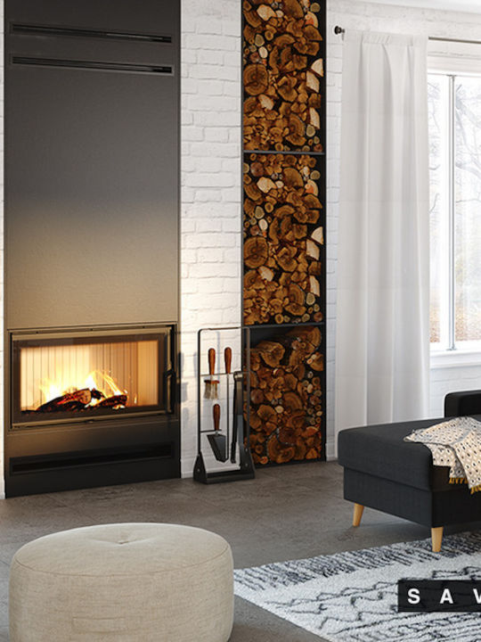 Saven Kaminofen Holz 19kW Geschlossenes Ausdehnungsgefäß