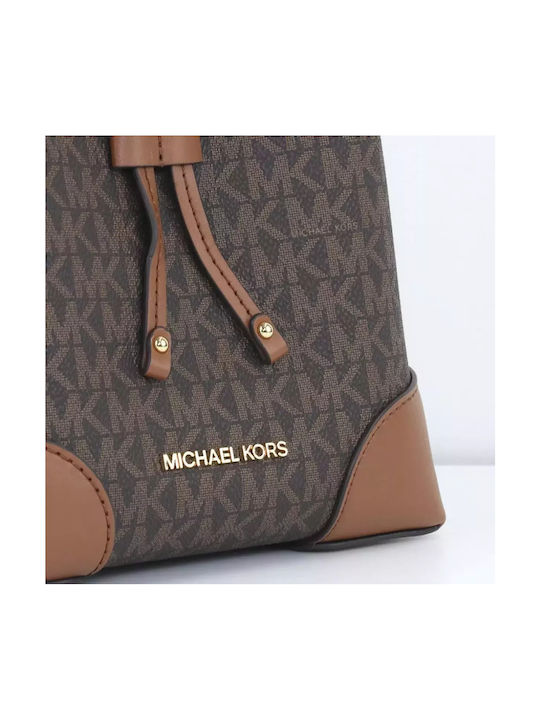 Michael Kors Leather Women's Bag Shoulder Brown