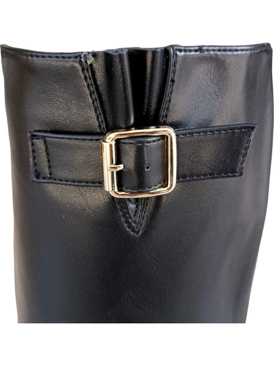 Riding Boots with Rubber Black