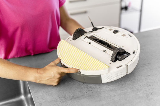Karcher RCV 5 Robot Vacuum Cleaner with Laser Mapping & Suction Power 5000Pa White