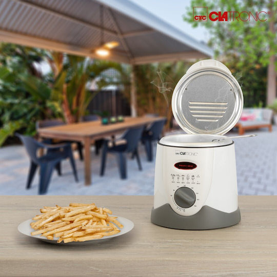 Clatronic 210091 Φριτέζα 1lt Λευκή