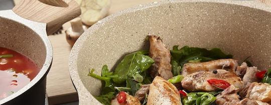 Pal Granite Pan made of Cast Aluminum with Stone Coating 26cm
