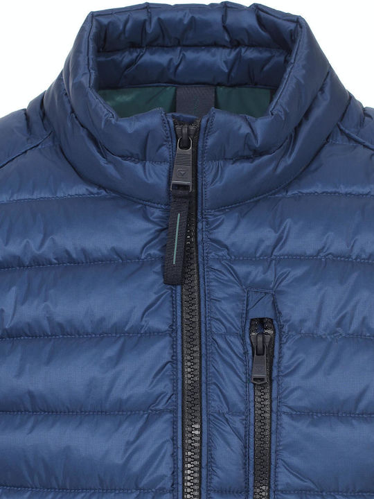 Casa Moda Ärmellos Herren Jacke Lässig Μπλε Cobalt