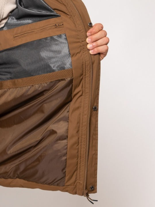 Χειμωνιάτικο Μπουφάν Puffer Brown