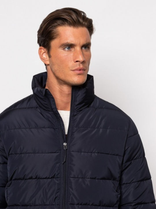 Winter Jacke Puffer DARK BLUE