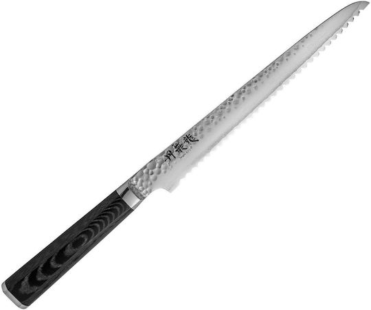Ryusen Micarta Tangan Ryu Μαχαίρι Ψωμιού από Δαμασκηνό Ατσάλι 21cm