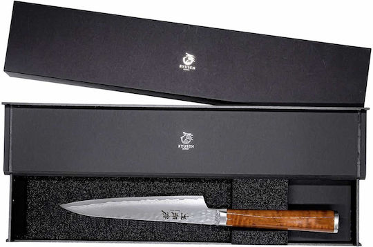 Ryusen Knife Meat from Damascus Steel 24cm