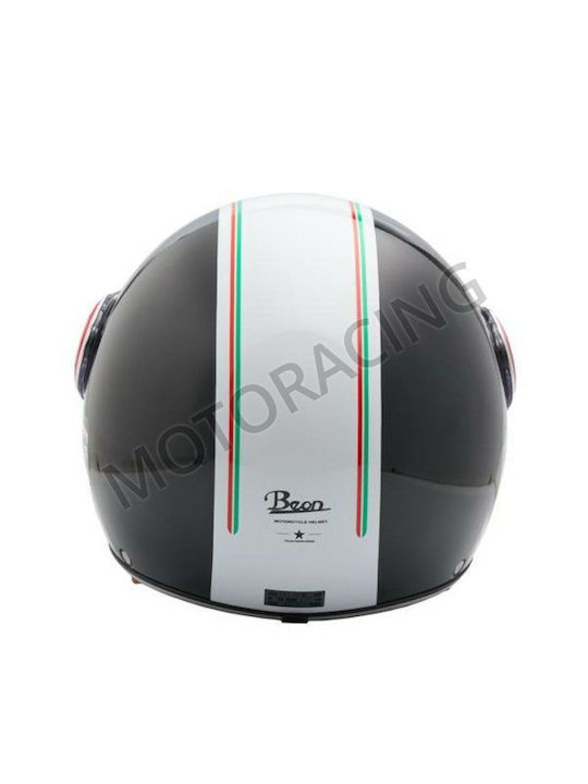 Beon B-110 Ferrari Motorradhelm Jet ECE 22.05 1000gr