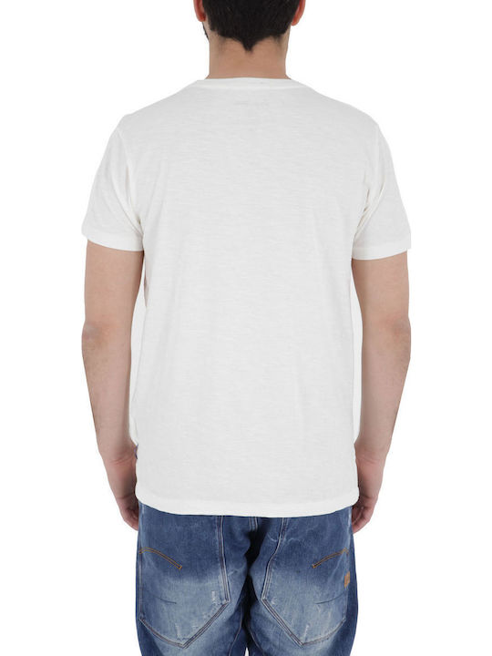 Kurzarmbluse offwhite