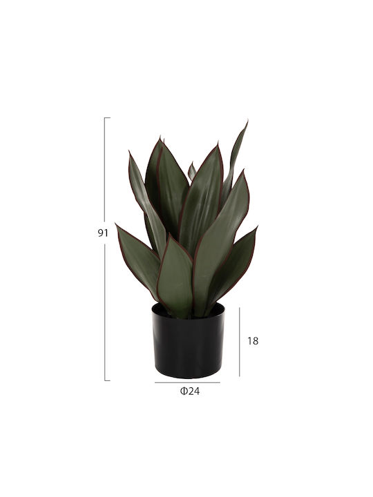 Künstliche Pflanze im Töpfchen Grün 12cm HomeMarkt