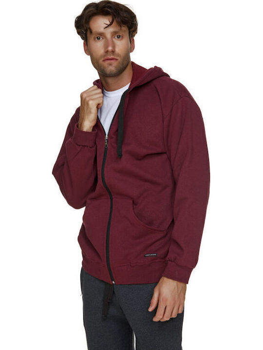 Hanorac cu Glugă Burgundy
