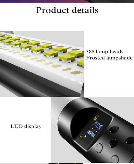 Rgb Light Kit Φωτισμού 3000K 20W με Φωτεινότητα 2000lm
