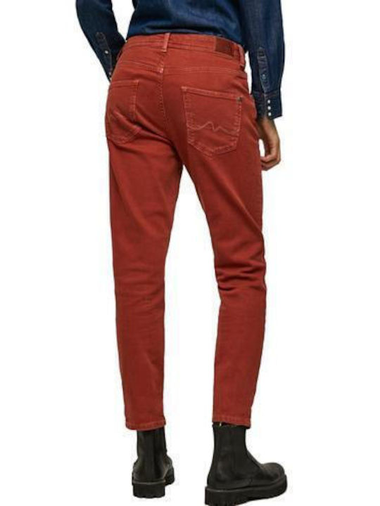 Pepe Jeans Hoch tailliert Damenjeanshose in Mom Passform VIOLET RE