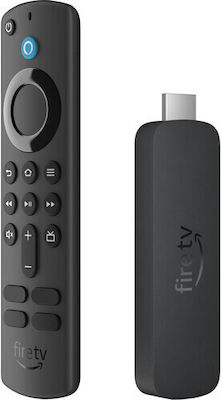 Amazon Smart TV Stick Fire TV Stick 4K Max (Gen2) 2023 4K UHD με Bluetooth / Wi-Fi / HDMI και Alexa