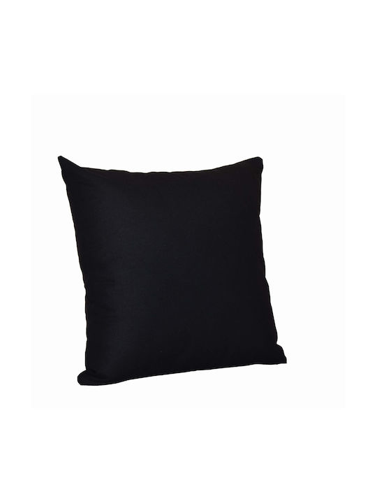 Decocraft Decorative Pillow Case Basic Black 45x45cm.