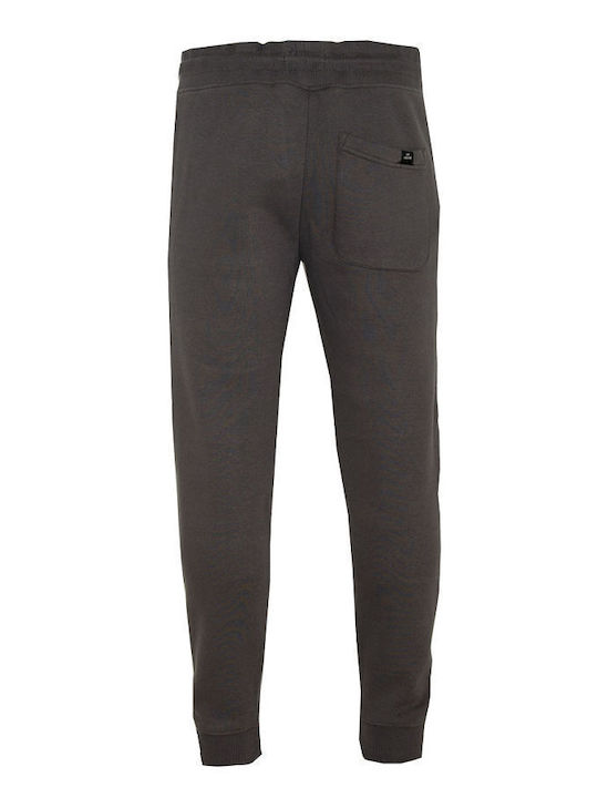 Van Hipster Men's Sweatpants with Rubber Gray