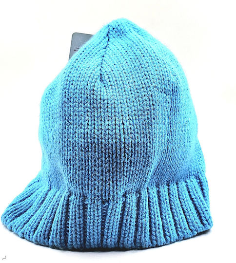 New Sunflake Beanie Γυναικείος Σκούφος Πλεκτός σε Μπλε χρώμα
