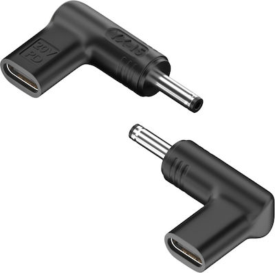 Powertech Conector pentru încărcător USB-C pentru Asus 4x1,35 mm, negru