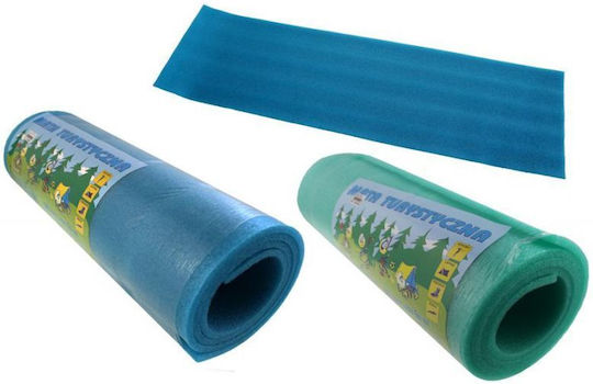 Foam Single Camping Sleeping Mat 180x50cm in Blue color